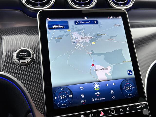 Mercedes-Benz Glc Coupé 300e 4MATIC Business Solution AMG | Advanced plus | Nightpakket | Trekhaak | Smartphone-integratie | Sierdelen ruitlook zilvergrijs | Sfeerverlichting | Stoelverwarming |