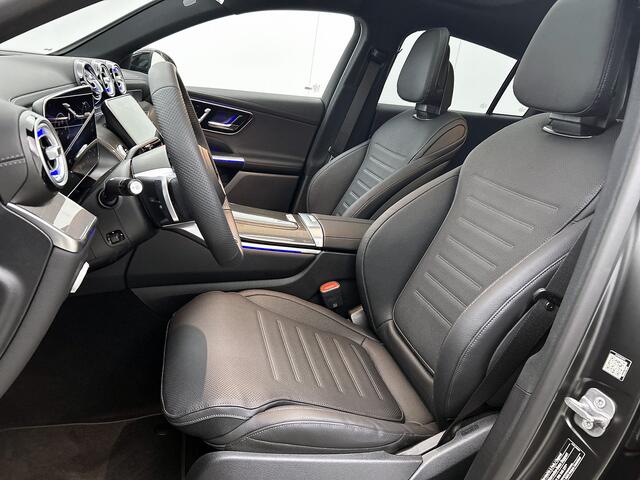 Mercedes-Benz Glc Coupé 300 e 4MATIC Sport Edition | Premium | Winterpakket | Nightpakket | Treeplanken in aluminiumlook | Trekhaak | Stoelventilatie/- verwarming | AMG spoiler | Panoramaschuifdak |