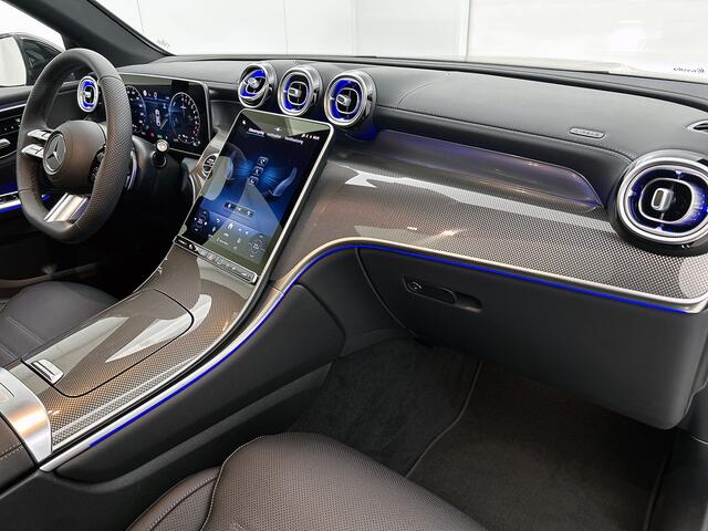 Mercedes-Benz Glc Coupé 300 e 4MATIC Sport Edition | Premium | Winterpakket | Nightpakket | Treeplanken in aluminiumlook | Trekhaak | Stoelventilatie/- verwarming | AMG spoiler | Panoramaschuifdak |