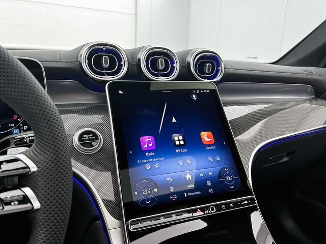 Mercedes-Benz Glc Coupé 300 e 4MATIC Sport Edition | Premium | Nightpakket | Trekhaak | Panoramaschuifdak | Stoelverwarming | Smartphone-integratie | Sfeerverlichting |