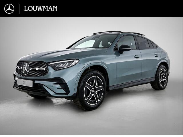 Mercedes-Benz Glc Coupé 300e 4MATIC Business Solution AMG | Advanced Plus | Nightpakket | Trekhaak | 20 inch vijfspaaks AMG-velgen | Panoramaschuifdak | Smartphone-integratie | 360°camera | Sfeerverlichting |