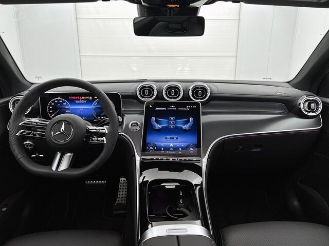 Mercedes-Benz Glc Coupé 300e 4MATIC Business Solution AMG | Advanced Plus | Nightpakket | Trekhaak | 20 inch vijfspaaks AMG-velgen | Panoramaschuifdak | Smartphone-integratie | 360°camera | Sfeerverlichting |