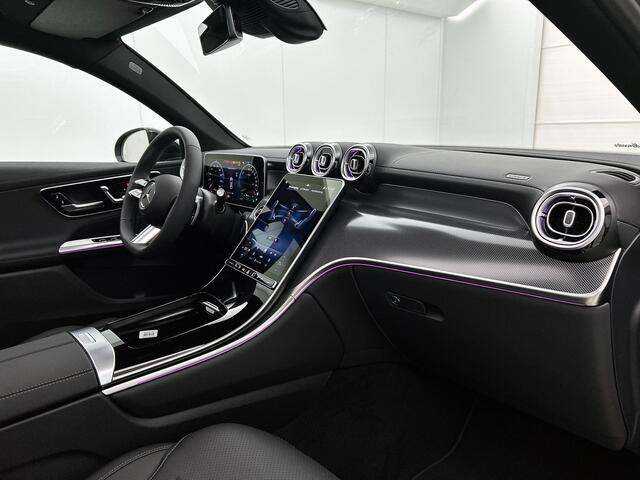 Mercedes-Benz Glc Coupé 300e 4MATIC Business Solution AMG | Advanced Plus | Nightpakket | Trekhaak | 20 inch vijfspaaks AMG-velgen | Panoramaschuifdak | Smartphone-integratie | 360°camera | Sfeerverlichting |