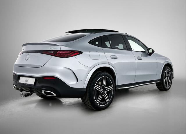 Mercedes-Benz Glc Coupé 300e 4MATIC Sport Edition | Premium | Nightpakket | Treeplanken in aluminiumlook | Trekhaak | DISTRONIC | AMG spoiler | URBAN GUARD Plus | Smartphone-integratie | Sfeerverlichting |