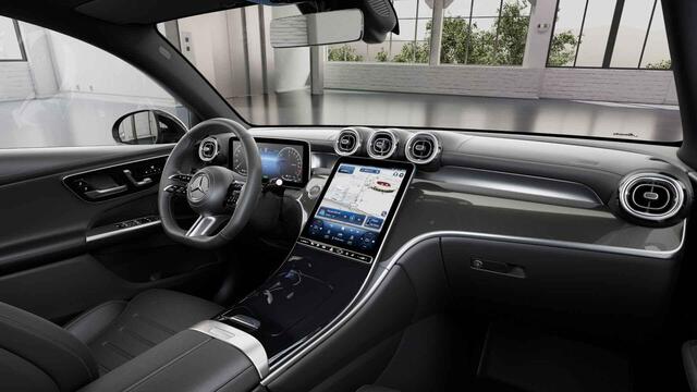 Mercedes-Benz Glc Coupé 300e 4MATIC Business Solution AMG | Panoramaschuifdak | Premium Plus | Matrix Led | Treeplanken | Trekhaak |