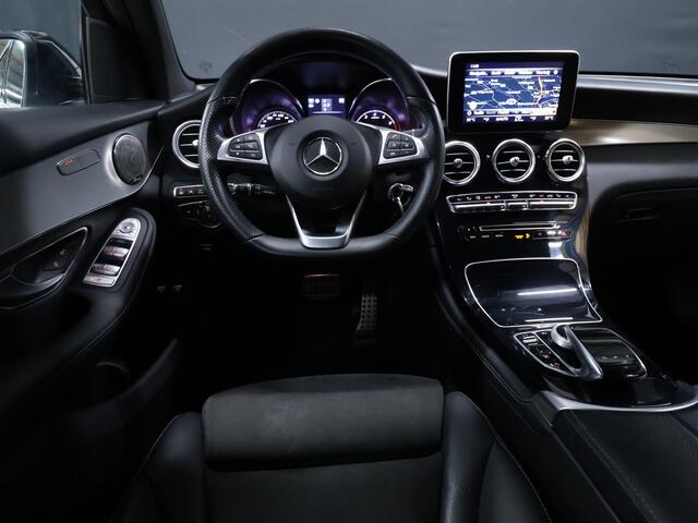 Mercedes-Benz Glc Coupé 250 4MATIC Premium Plus AMG Line [SCHUIFKANTELDAK, TREKHAAK UITKLAPBAAR, BURMESTER, ELEKTRISCH VERSTELBARE STOELEN, SPORTSTUUR, SPORTSTOELEN, STOELVERWARMING, CAMERA, ADAPTIVE CRUISE, BLUETOOTH, CLIMATE, NIEUWSTAAT]