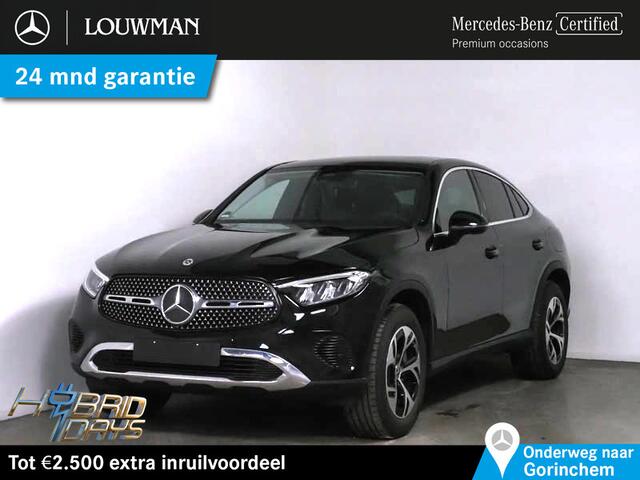 Mercedes-Benz Glc Coupé 300 e 4MATIC Plug-In Hybride Panorama Schuif-Kanteldak | Trekhaak | Memory Pakket | Stoel en Stuurverwarming. Inclusief 24 maanden MB Certified garantie voor Europa.