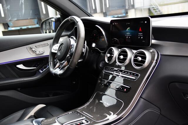 Mercedes-Benz Glc Coupé AMG 63 S 4MATIC+ Premium Plus 360 Camera | Burmester | Carbon | Stoelmassage & koeling | 510pk | Carplay | Leder | Cruise | Automaat