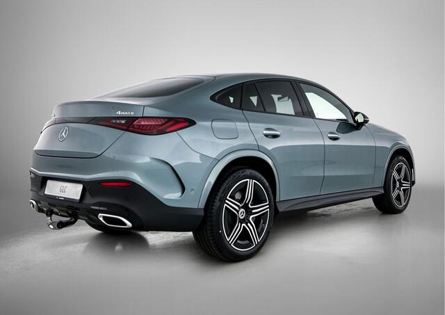 Mercedes-Benz Glc Coupé 300e 4MATIC Business Solution AMG | Premium pakket | Nightpakket | Trekhaak | 360° camera | Augmented Reality navigatie | Smartphone-integratie | Sfeerverlichting | 20 inch vijfspaaks AMG-velgen |
