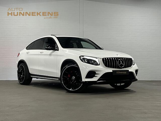 Mercedes-Benz Glc Coupé 250 4MATIC AMG line *68.332KM* Open dak | Burmester | Cruise control | Stoelverwarming | 360 camera | 22" wielen