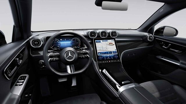 Mercedes-Benz Glc Coupé 300e 4MATIC Business Solution AMG | Premium Pakket | Trekhaak | Panoramaschuifdak | Treeplanken |