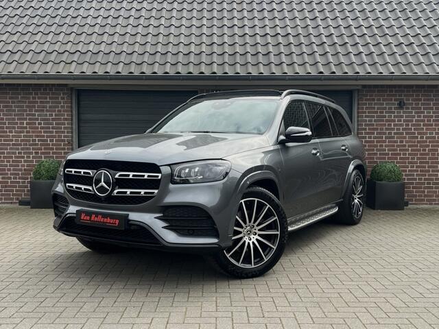 Mercedes-Benz Gls 400D AMG 4MATIC 7PERS PANO 360 SOFT CLOSE GRIJS KENTEKEN