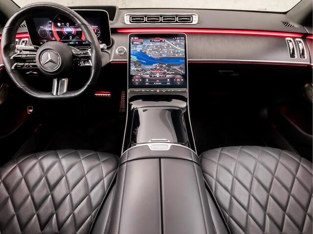 Mercedes-Benz S-KLASSE 580 e Lang AMG Sport 517Pk (FULL OPTION, PANORAMADAK, ACHTERASBESTURING, HEAD-UP DISPLAY, 3D COCKPIT, BURMESTER AUDIO, CHAUFFEUR PAKKET, DIGITAL LIGHT KOPLAMPEN, NIGHT PAKKET, TABLET ACHTERIN, DEALER ONDERHOUDEN,