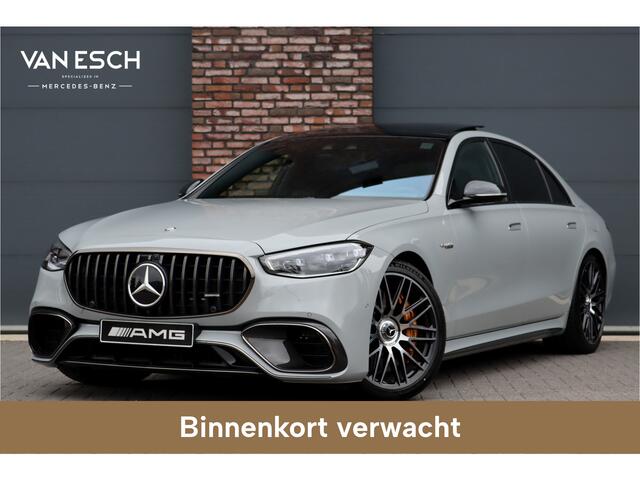 Mercedes-Benz S-KLASSE AMG 63 S E Performance 'Edition 1' Aut9 | 802pk | Achterasbesturing | Keramisch | Distronic+ | Chauffeurspakket | Entertainmentpakket Achter | Stoelventilatie V+A | Vlakkenverwarming | Zonweringspakket |