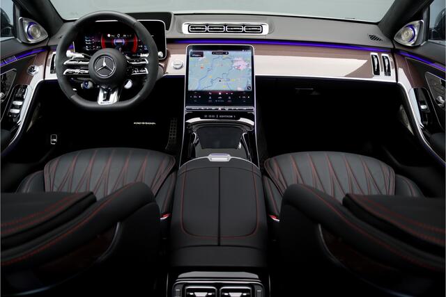 Mercedes-Benz S-KLASSE AMG 63 S E Performance 'Edition 1' Aut9 | 802pk | Achterasbesturing | Keramisch | Distronic+ | Chauffeurspakket | Entertainmentpakket Achter | Stoelventilatie V+A | Vlakkenverwarming | Zonweringspakket |
