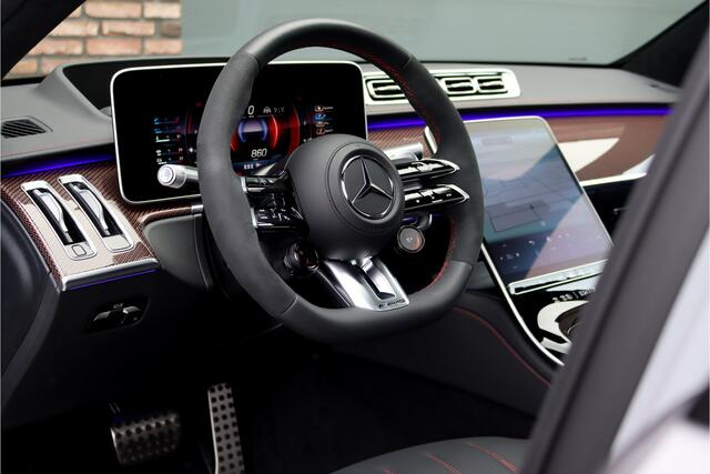 Mercedes-Benz S-KLASSE AMG 63 S E Performance 'Edition 1' Aut9 | 802pk | Achterasbesturing | Keramisch | Distronic+ | Chauffeurspakket | Entertainmentpakket Achter | Stoelventilatie V+A | Vlakkenverwarming | Zonweringspakket |