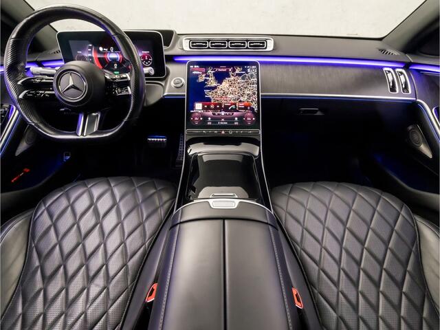 Mercedes-Benz S-KLASSE 580 e Lang AMG Sport 517Pk (FULL OPTION, PANORAMADAK, ACHTERASBESTURING, HEAD-UP DISPLAY, 3D COCKPIT, BURMESTER AUDIO, CHAUFFEUR PAKKET, DIGITAL LIGHT KOPLAMPEN, NIGHT PAKKET, TABLET ACHTERIN, DEALER ONDERHOUDEN,