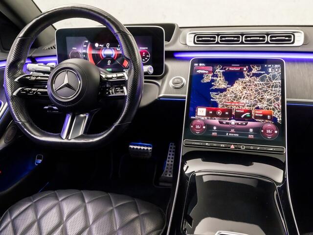 Mercedes-Benz S-KLASSE 580 e Lang AMG Sport 517Pk (FULL OPTION, PANORAMADAK, ACHTERASBESTURING, HEAD-UP DISPLAY, 3D COCKPIT, BURMESTER AUDIO, CHAUFFEUR PAKKET, DIGITAL LIGHT KOPLAMPEN, NIGHT PAKKET, TABLET ACHTERIN, DEALER ONDERHOUDEN,