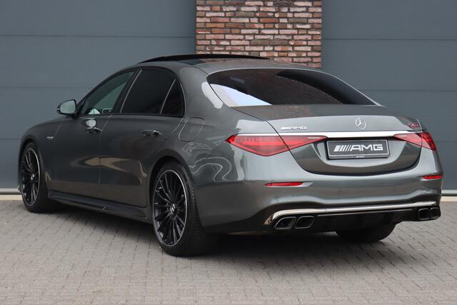 Mercedes-Benz S-KLASSE AMG 63 S E Performance Aut9 | 802pk | MANUFAKTUR | Achterasbesturing | Distronic+ | Entertainment Achter | Stoelventilatie | Zonweringspakket | Vlakkenverwarming |