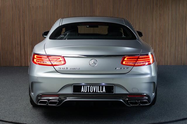 Mercedes-Benz S-KLASSE Coupé 63 AMG 4M Carbon HUD Swarovski Panodak Magno Allanite Ceramic Ambient Elektr. achterklep Nachtizicht Stoelventilatie Burmester Distronic+ Leer PTS Voll