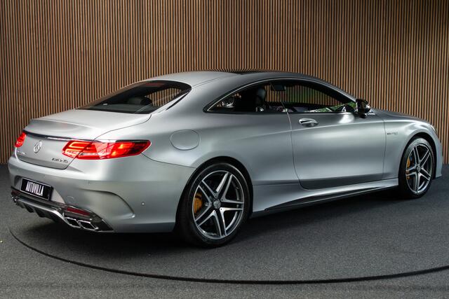 Mercedes-Benz S-KLASSE Coupé 63 AMG 4M Carbon HUD Swarovski Panodak Magno Allanite Ceramic Ambient Elektr. achterklep Nachtizicht Stoelventilatie Burmester Distronic+ Leer PTS Voll