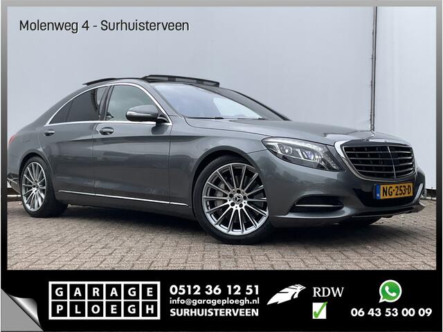 Mercedes-Benz S-KLASSE 400 4Matic Prestige Plus Pano Hud Burmester Leer 360Cam Memory VOL!