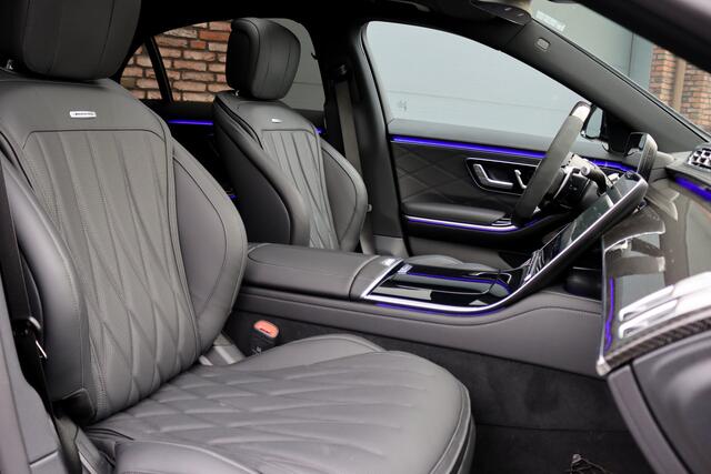 Mercedes-Benz S-KLASSE AMG 63 S E Performance Aut9 | 802pk | Carbon | Achterasbesturing | Distronic+ | Airmatic | Stoelventilatie | Panoramadak | Vlakkenverwarming | Digital Light | Nappa Leder | Burmester |