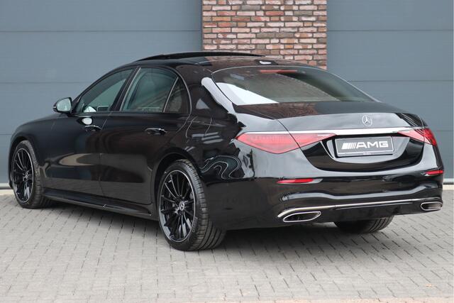 Mercedes-Benz S-KLASSE 580 e 4MATIC Lang AMG Line | 'Manufaktur' | Drive Pilot | Achterasbesturing | Burmester High End | Massage | Stoelventilatie | Digital Light | Vlakkenverwarming | MBUX Tablet |