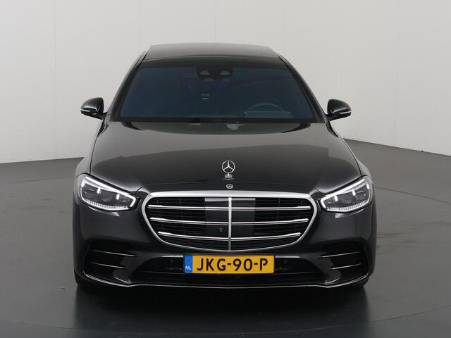 Mercedes-Benz S-KLASSE 580 e 4MATIC Lang AMG Line | Entertainment achter | Chauffeurpakket | Massage voor en achter | Microvezel hemelbekleding | Night pakket |