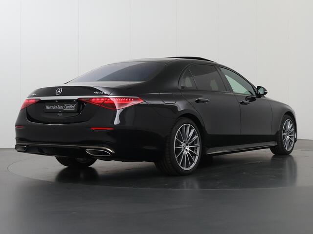 Mercedes-Benz S-KLASSE 580 e 4MATIC Lang AMG Line | Entertainment achter | Chauffeurpakket | Massage voor en achter | Microvezel hemelbekleding | Night pakket |