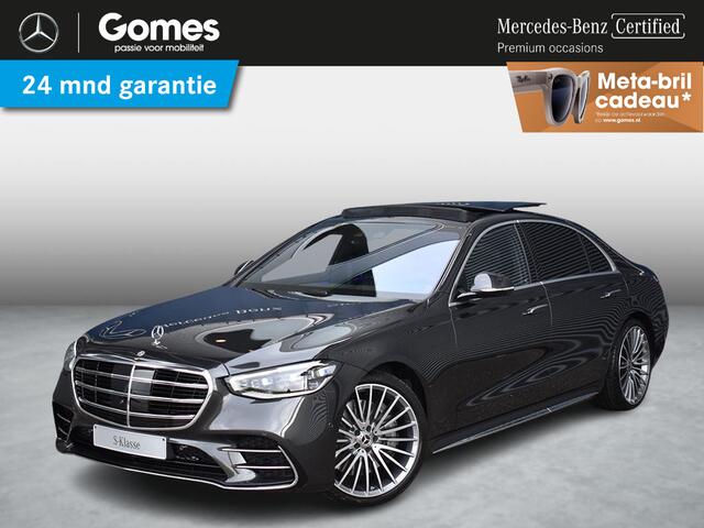 Mercedes-Benz S-KLASSE 500 4Matic Lang Achterasbesturing | Exclusiefpakket | Designo walnotenhout | Rear Executive | 360° Camera