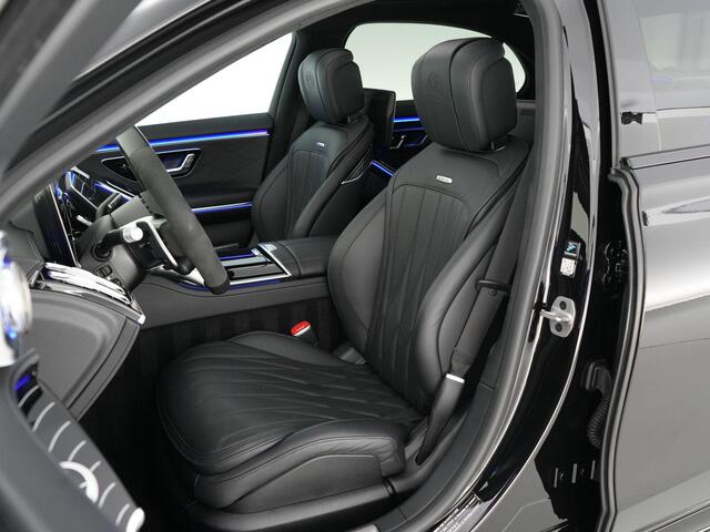 Mercedes-Benz S-KLASSE 63S AMG 802pk E Performance |pano|Burmester High end|chauffeurspakket|achteras besturing|rearseat infotainmentHUD|360 camera|digital LED|memory|Apple Carplay|