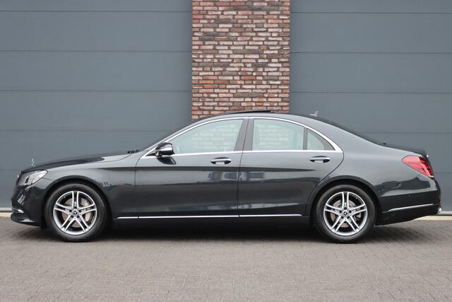 Mercedes-Benz S-KLASSE 350d | Distronic+ | Memory | Massage | Burmester | Panoramadak | Stoelventilatie | HUD | Nappa Leder | Surround Camera | Trekhaak | Soft Close | Luchtkwaliteitspakket |