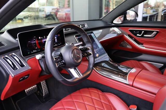 Mercedes-Benz S-KLASSE S 580 E 4MATIC LANG *Burmeister 4d*Achterasbesturing*Chaufeurs*Luchtvering*Nightpakket