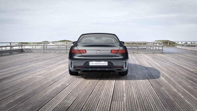 Mercedes-Benz S-KLASSE Coupé 400 4Matic | AMG | Panoramaschuifdak met MAGIC SKY CONTROL | Nappa leder | 20" lichtmetalen velgen | Burmester | Memory | Keyless | Distronic |