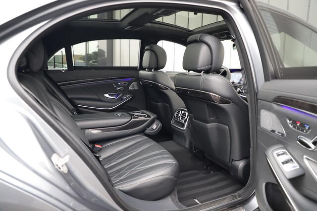 Mercedes-Benz S-KLASSE 63 AMG 4-Matic+ Lang | 612PK | Massage | Head-up | Keyless-go | Burmester | Multibeam | Sfeerverlichting | Stoelkoeling | 2017.