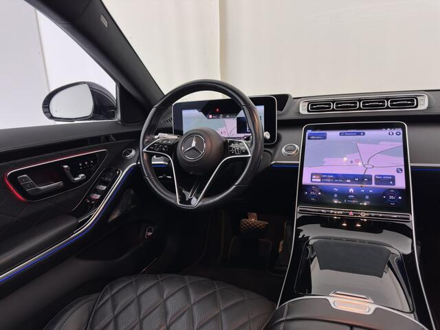 Mercedes-Benz S-KLASSE 580 e 4MATIC Lang [ Plug-In ] (INCL-BTW) Aut. * NAVI-FULLMAP | DISTRONIC | BURMESTER-AUDIO | TOP-VIEW | KEYLESS | FULL-LED | DIGITAL-COCKPIT | AMBIENT-LIGHT | HEATED/VENTILATED-SEATS |...*