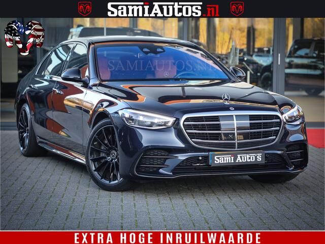 Mercedes-Benz S-KLASSE AMG Line 580 510 PK 4 WIELSTURING 4MATIC LANG Origineel Nederlandse auto | Dealer Onderhouden | Fabrieksgarantie t/m 20 Aug 2027 of 200000 km