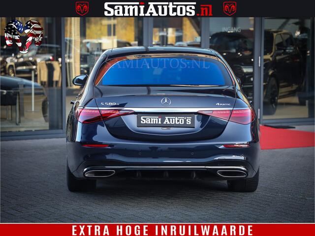 Mercedes-Benz S-KLASSE AMG Line 580 510 PK 4 WIELSTURING 4MATIC LANG Origineel Nederlandse auto | Dealer Onderhouden | Fabrieksgarantie t/m 20 Aug 2027 of 200000 km