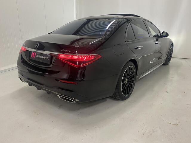 Mercedes-Benz S-KLASSE 580 e 4MATIC Lang AMG Line 4 Wiel besturing 360°-camera Pano Softclose 20 Inch Head Up Laser Koplampen Night Pakket