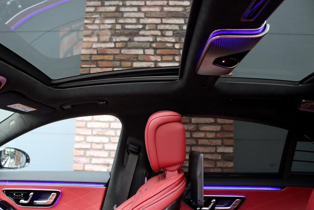 Mercedes-Benz S-KLASSE AMG 63 S E Performance | 802pk | Carbon | Achterasbesturing | Distronic+ | Chauffeurspakket | Entertainment Achter | Stoelventilatie | Zonweringspakket | Vlakkenverwarming | Kuitmassage | Burmester High End 4D |