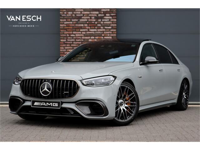 Mercedes-Benz S-KLASSE AMG 63 S E Performance 'Edition 1' | 802pk | Achterasbesturing | Keramisch | Distronic+ | Chauffeurspakket | Entertainmentpakket Achter | Stoelventilatie V+A | Vlakkenverwarming | Zonweringspakket |