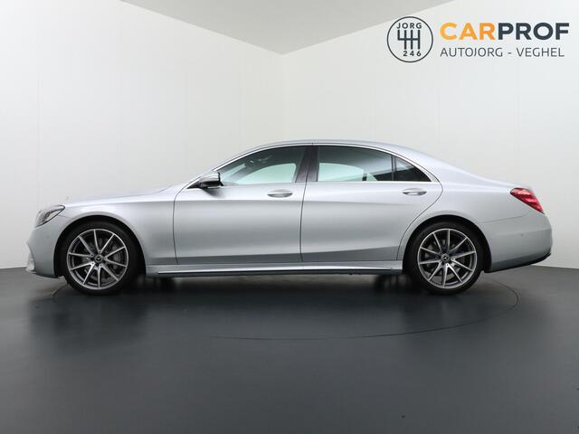 Mercedes-Benz S-KLASSE 350 d 4Matic AMG Lang | Sfeerverlichting | Nappa lederen Bekleding | Multibeam LED Koplampen | Smartphone Integratie pakket