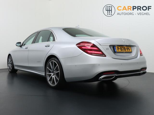 Mercedes-Benz S-KLASSE 350 d 4Matic AMG Lang | Sfeerverlichting | Nappa lederen Bekleding | Multibeam LED Koplampen | Smartphone Integratie pakket