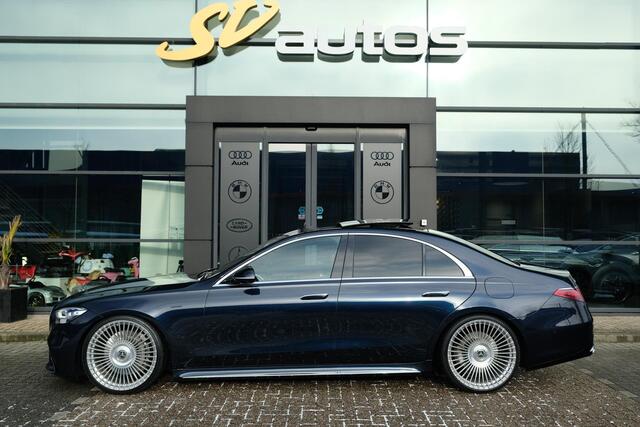 Mercedes-Benz S-KLASSE S450e AMG 408pk Panoramadak 4-wielsturing Burmester3d Luchtvering 4x Stoelkoeling Nappa leder 1e Eigenaar!