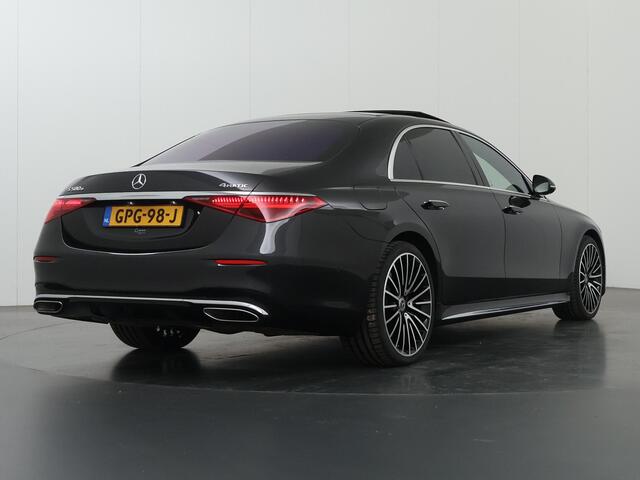 Mercedes-Benz S-KLASSE 580 e 4MATIC Lang AMG Line | Chauffeurspakket | Stoelkoeling voor en achter | Digital Light | 20" multispaaks velgen | Headup |
