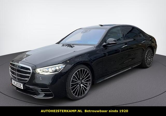Mercedes-Benz S-KLASSE 350d 4MATIC Lang AMG Line 313 PK Head-Up Burmester Panoramadak Massage Stoelkoeling