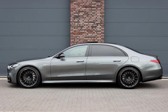 Mercedes-Benz S-KLASSE AMG 63 S E Performance Aut9 | 802pk | MANUFAKTUR | Achterasbesturing | Distronic+ | Entertainment Achter | Stoelventilatie | Zonweringspakket | Vlakkenverwarming |