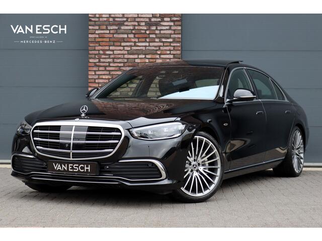 Mercedes-Benz S-KLASSE 580 e 4MATIC Lang | Airmatic | Distronic+ | Memory | Panoramadak | Burmester | Soft-Close | 3D-Display | Nappa Leder | Surround Camera | Keyless Go | Augmented Reality |
