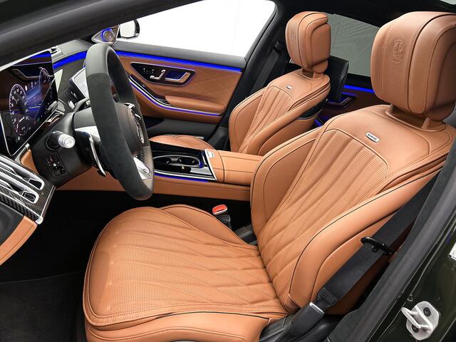 Mercedes-Benz S-KLASSE AMG 63 S E Performance Lang | Business Class pakket | Keramische remschijven | Sierdelen AMG Carbon | Verwarmde voorruit | Koelvak achteraan | AMG Driver's pakket | 21 inch AMG velgen | High-End Rear Seat Entertainment | AMG Performance stuurwiel |